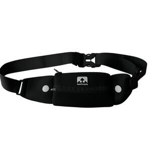Nathan Waist Belt Lightweight Reflective Running Hiking Black Adjustable